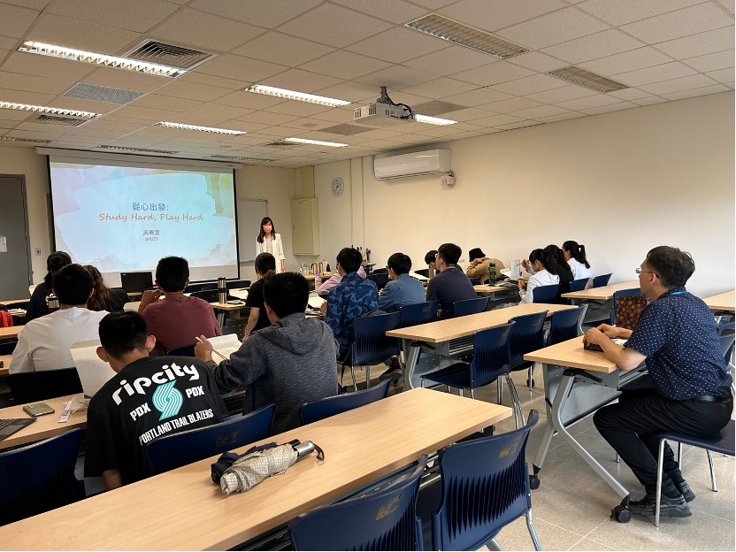 2023 NTUDBME Engineering Caring Workshop 3 - Start from the heart - Study hard, play hard 112台大醫工暖心關懷座談3 - 從心出發- Study hard, play hard